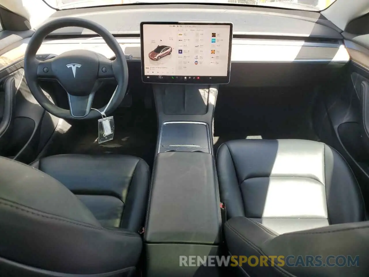 8 Фотография поврежденного автомобиля 5YJ3E1EA1NF368556 TESLA MODEL 3 2022