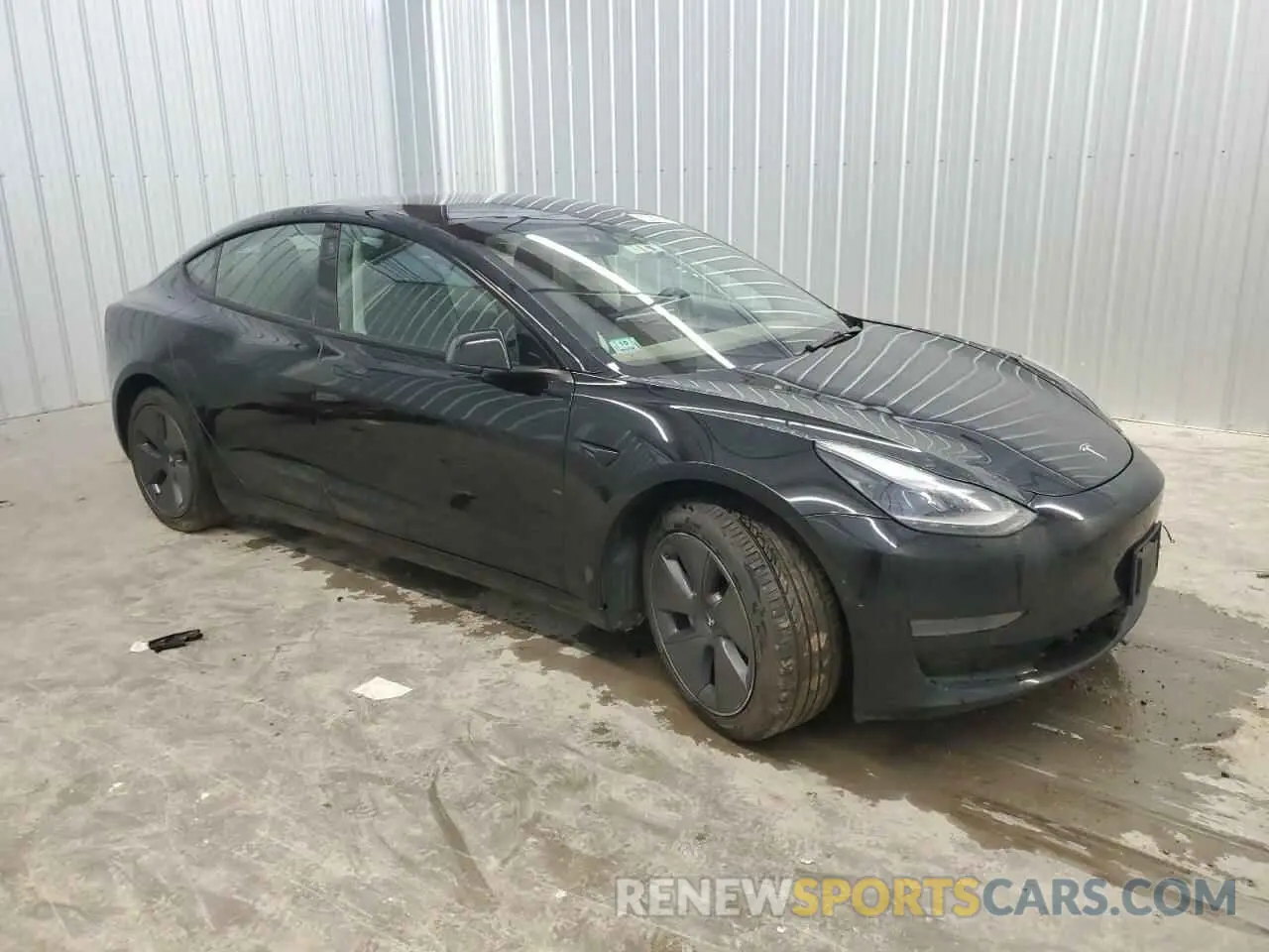 4 Фотография поврежденного автомобиля 5YJ3E1EA1NF369254 TESLA MODEL 3 2022