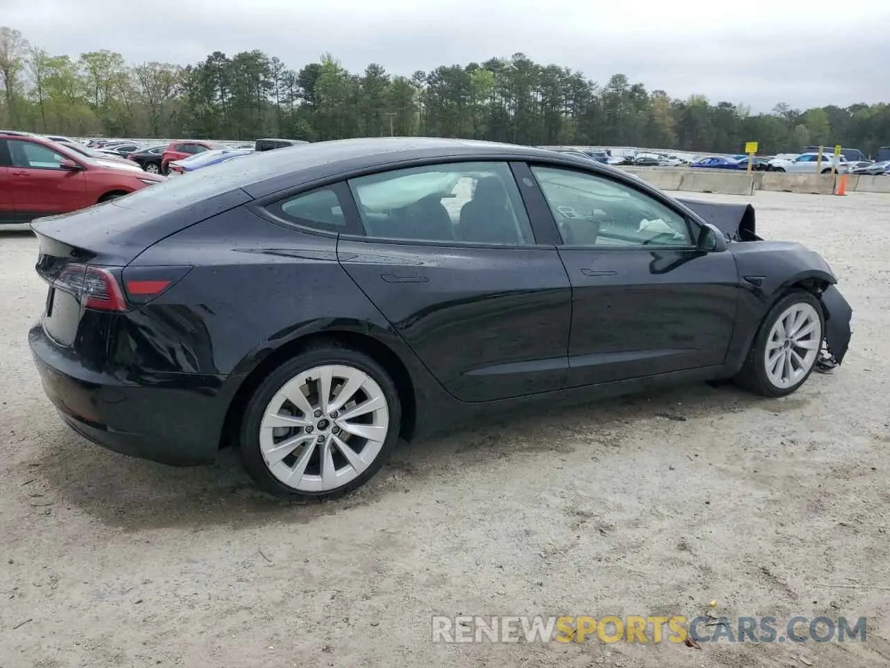3 Фотография поврежденного автомобиля 5YJ3E1EA1NF369979 TESLA MODEL 3 2022