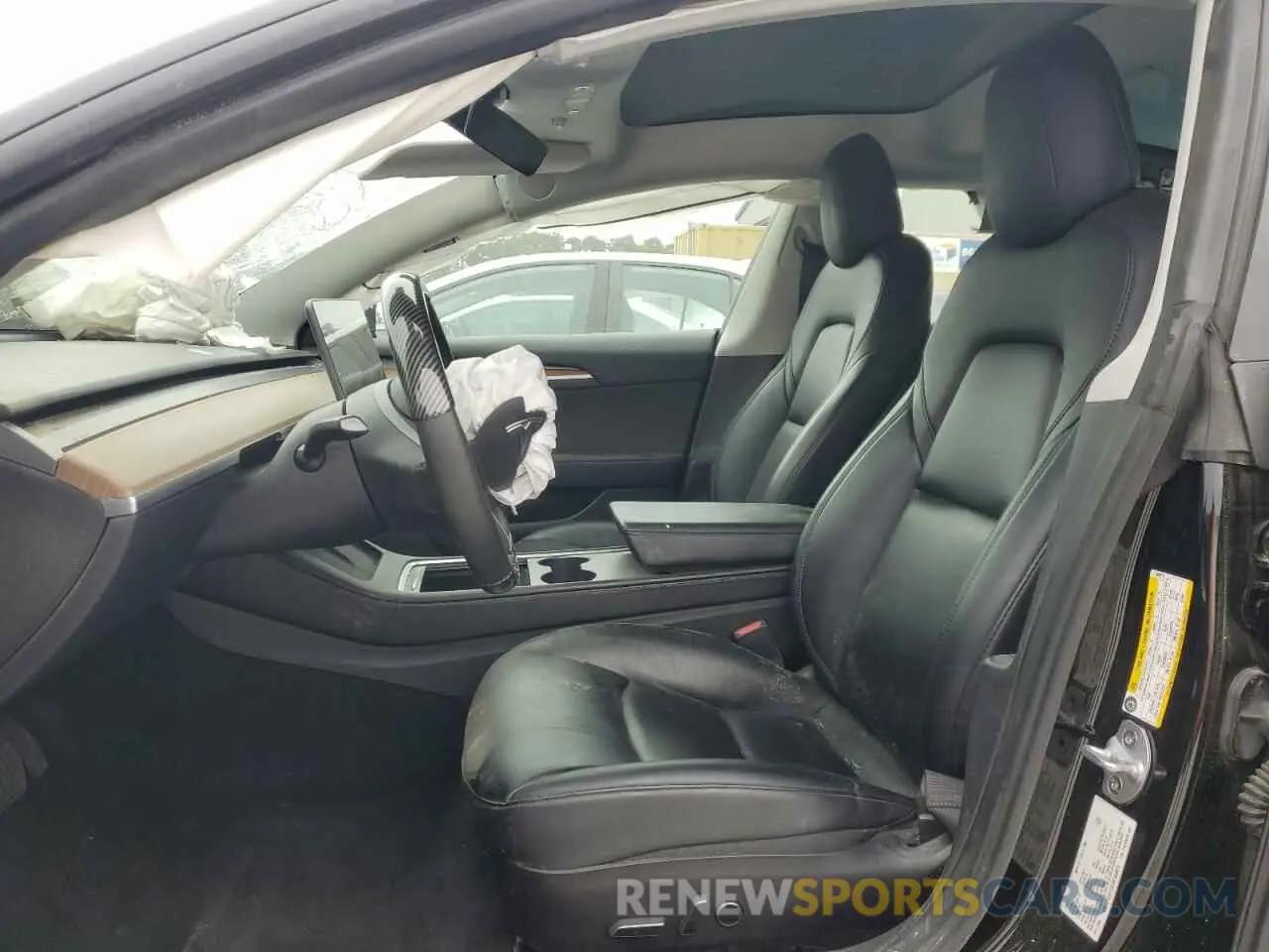 7 Фотография поврежденного автомобиля 5YJ3E1EA1NF369979 TESLA MODEL 3 2022