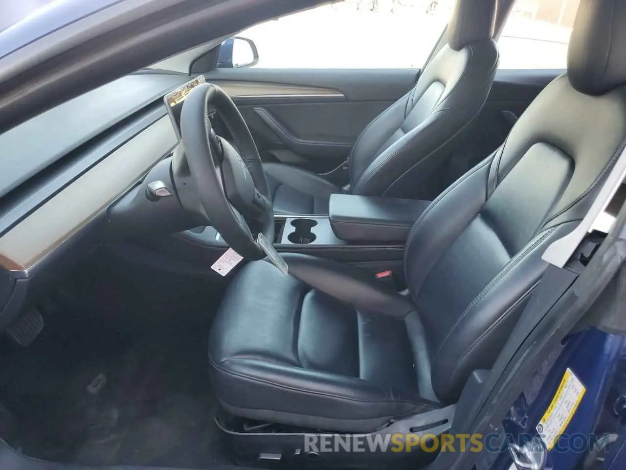 7 Photograph of a damaged car 5YJ3E1EA1NF370467 TESLA MODEL 3 2022