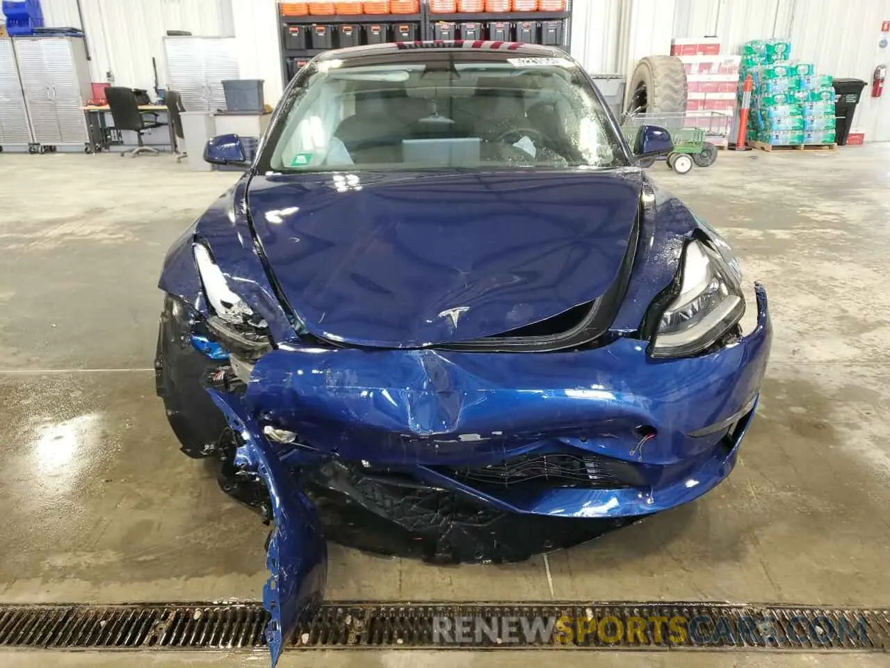 5 Photograph of a damaged car 5YJ3E1EA1NF371070 TESLA MODEL 3 2022