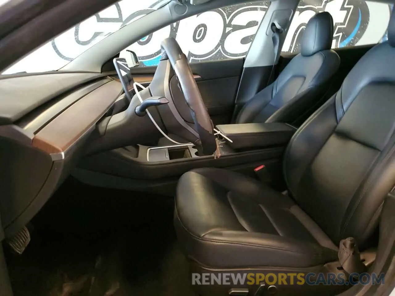 7 Photograph of a damaged car 5YJ3E1EA1NF371389 TESLA MODEL 3 2022