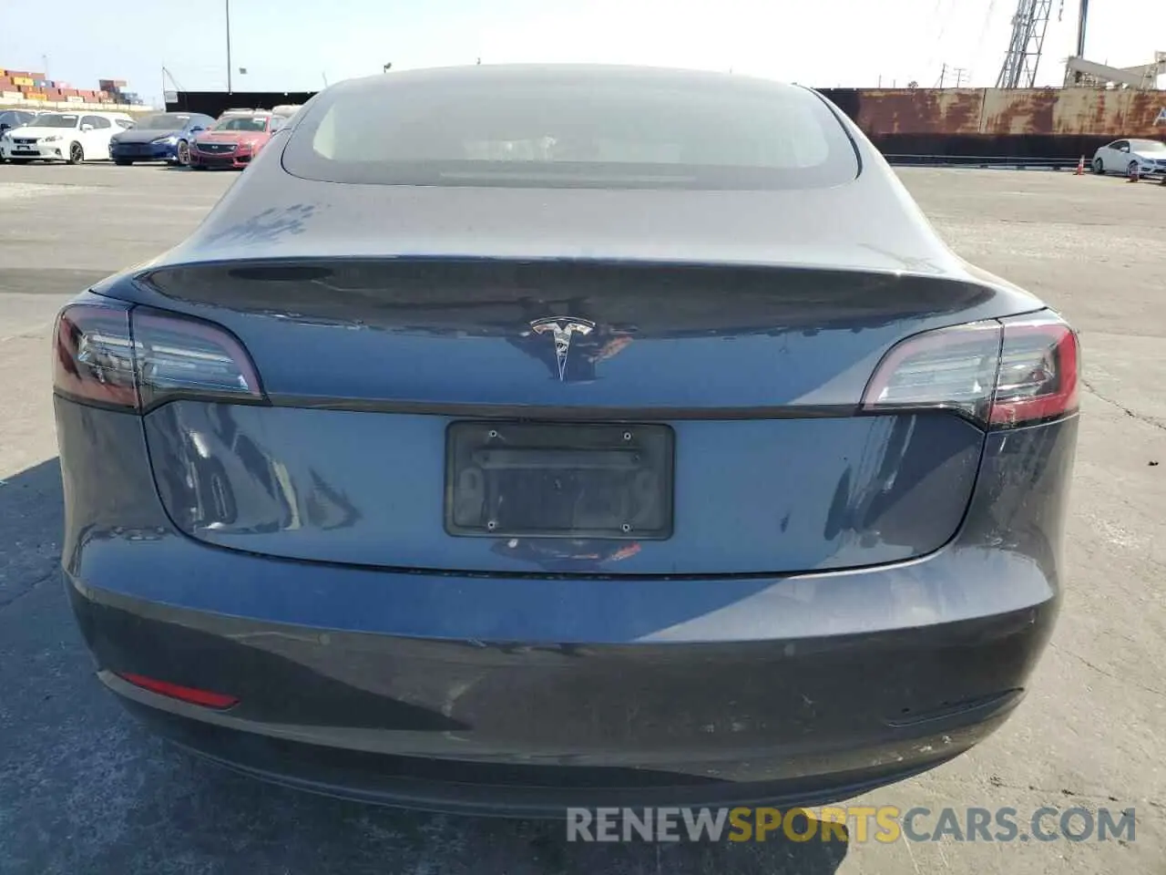6 Photograph of a damaged car 5YJ3E1EA1NF372879 TESLA MODEL 3 2022