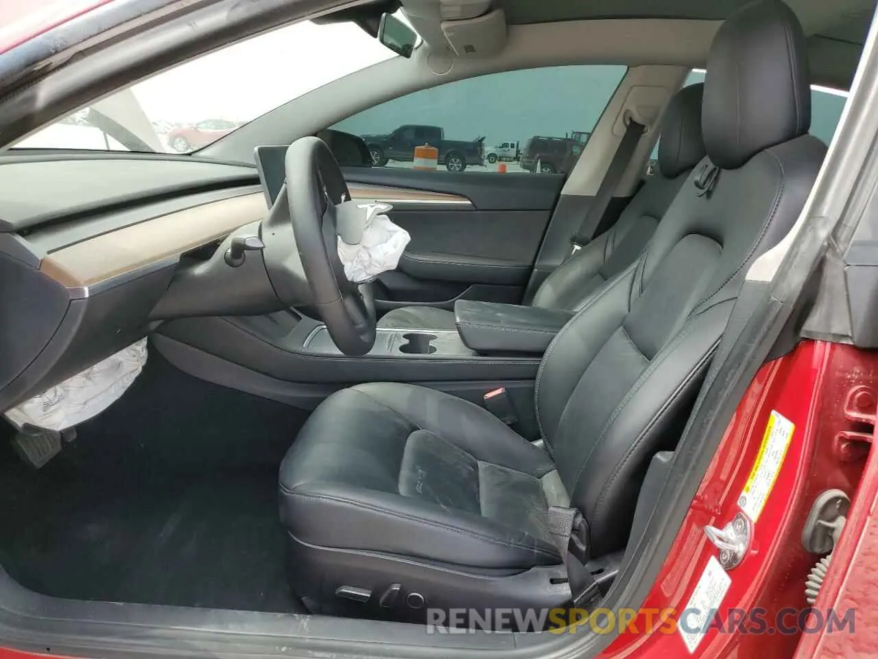 7 Photograph of a damaged car 5YJ3E1EA2NF186784 TESLA MODEL 3 2022