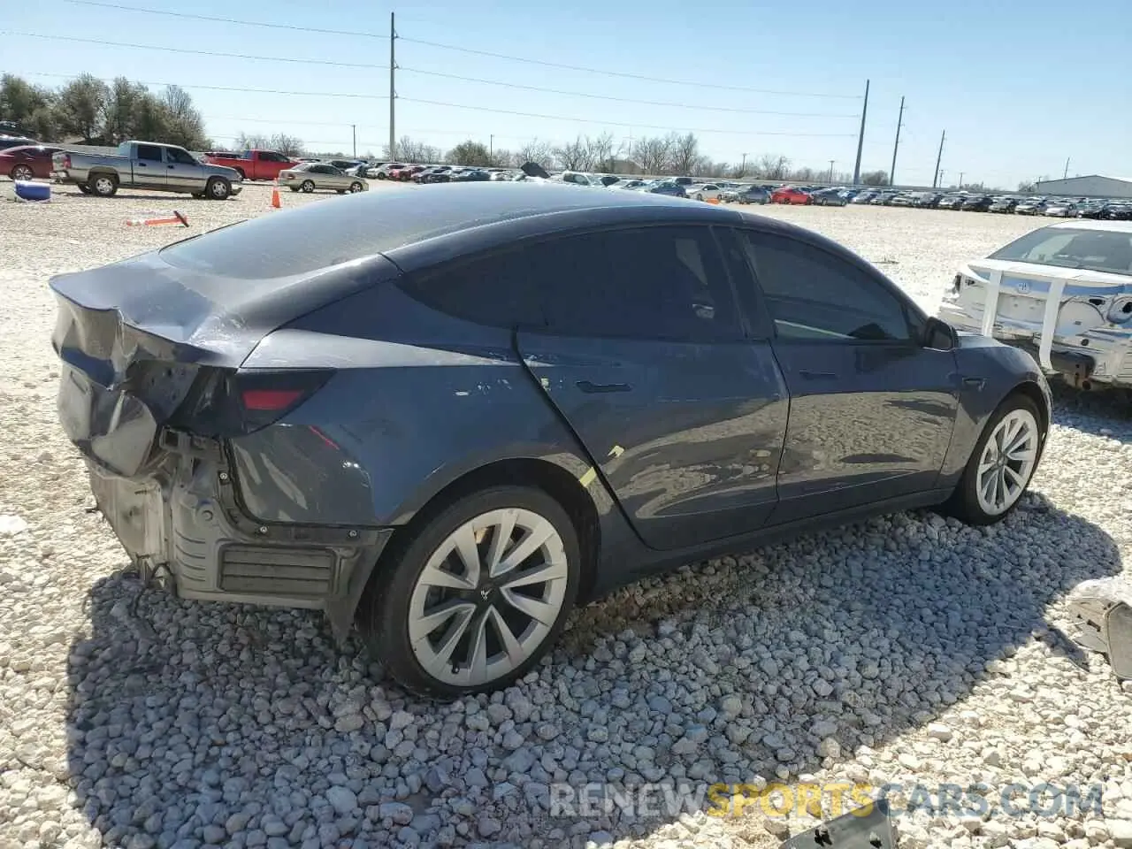 3 Фотография поврежденного автомобиля 5YJ3E1EA2NF188955 TESLA MODEL 3 2022
