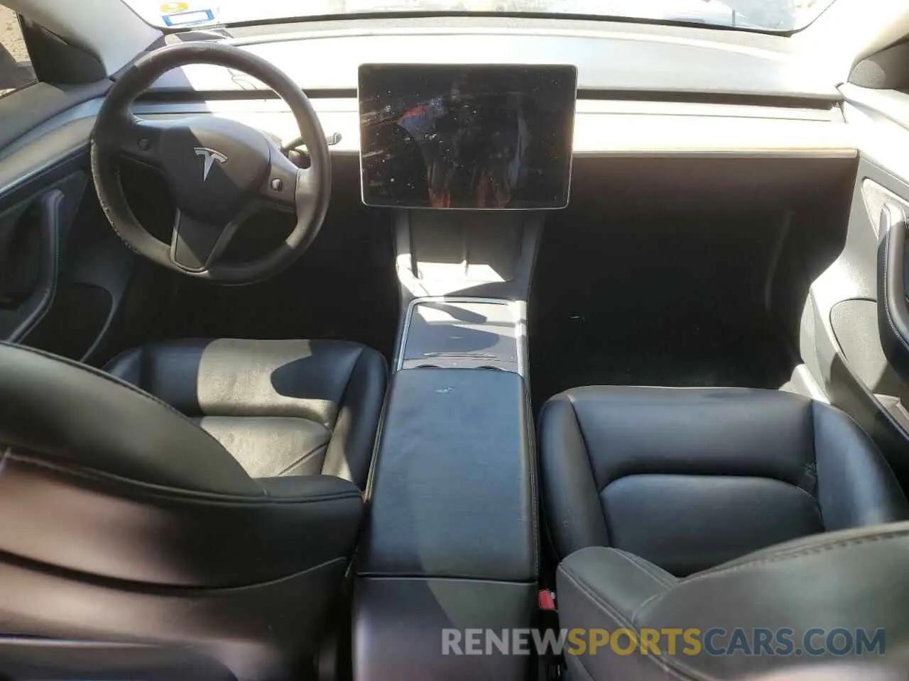 8 Фотография поврежденного автомобиля 5YJ3E1EA2NF188955 TESLA MODEL 3 2022