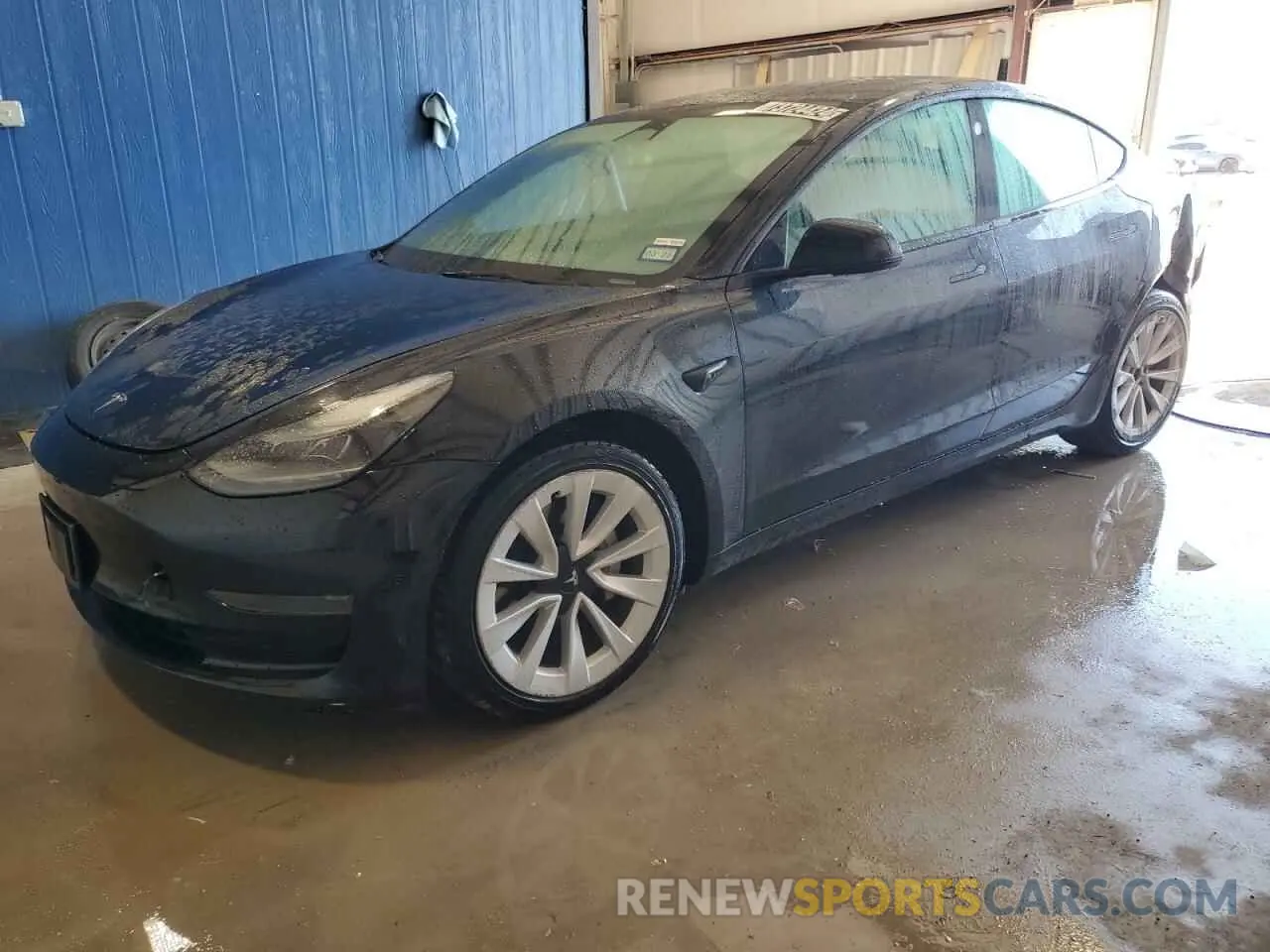 1 Фотография поврежденного автомобиля 5YJ3E1EA2NF190107 TESLA MODEL 3 2022
