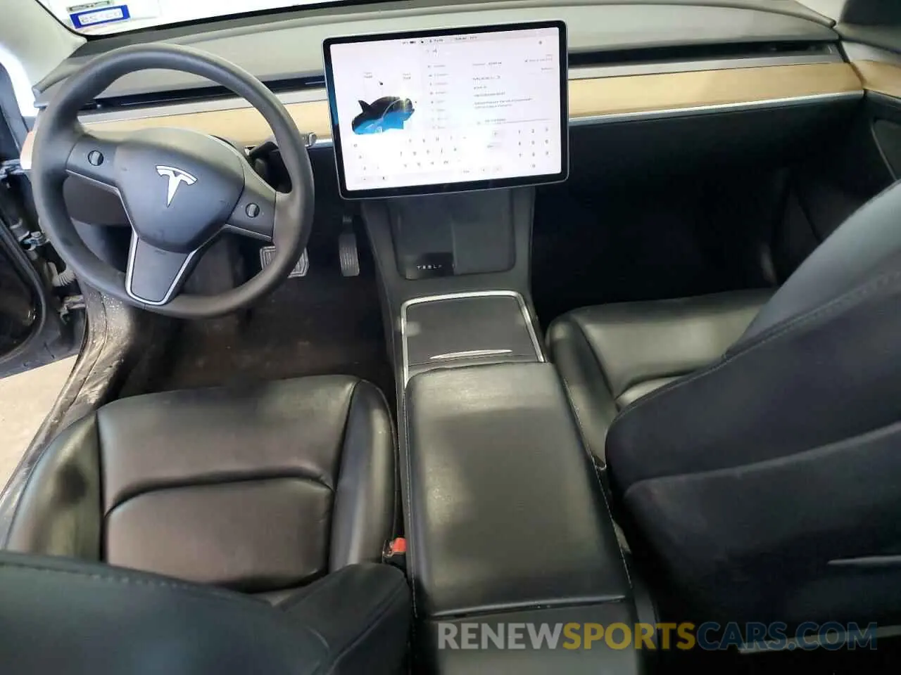 8 Фотография поврежденного автомобиля 5YJ3E1EA2NF190107 TESLA MODEL 3 2022