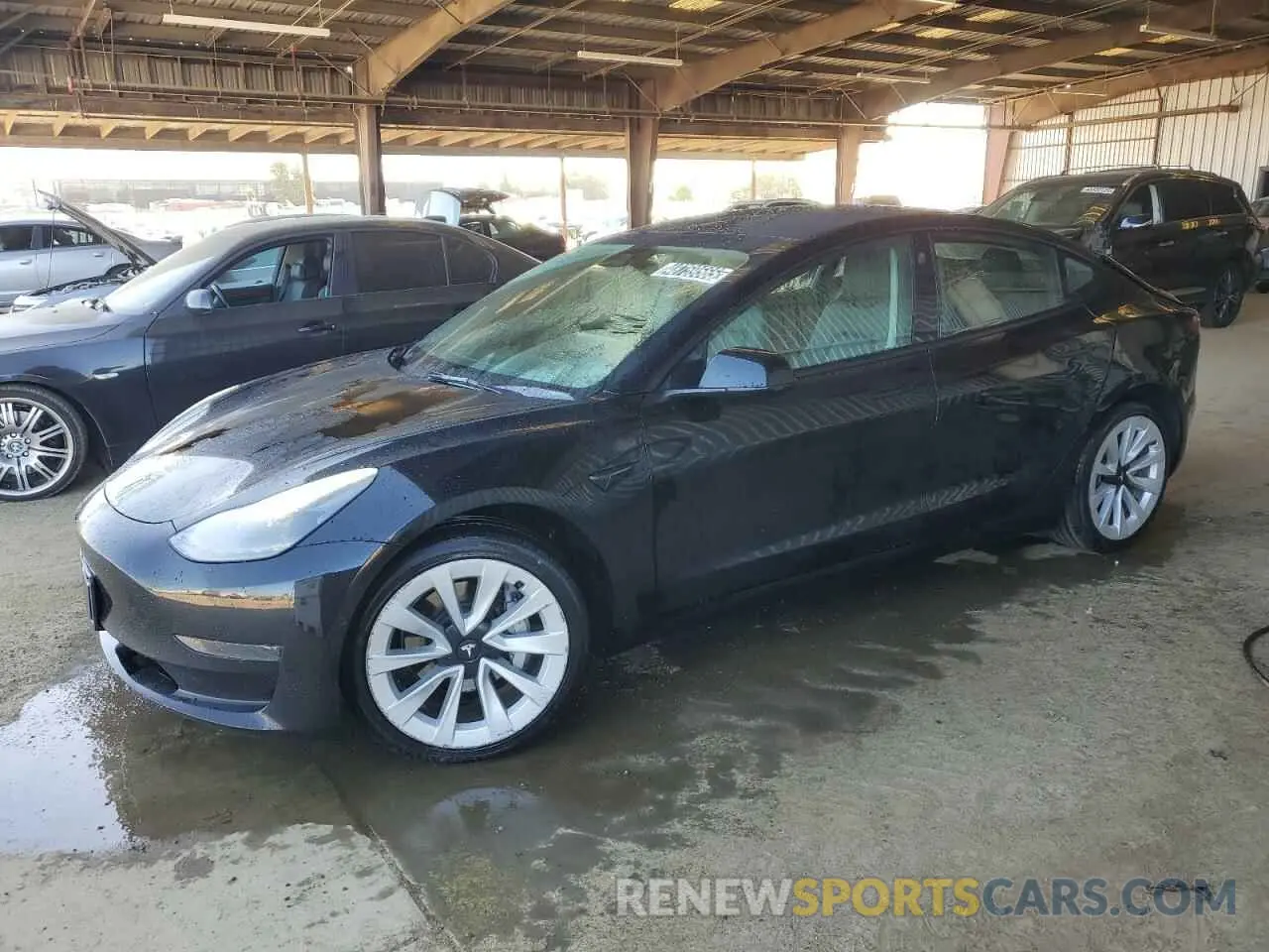 1 Фотография поврежденного автомобиля 5YJ3E1EA2NF190124 TESLA MODEL 3 2022