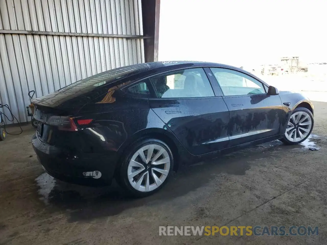 3 Фотография поврежденного автомобиля 5YJ3E1EA2NF190124 TESLA MODEL 3 2022