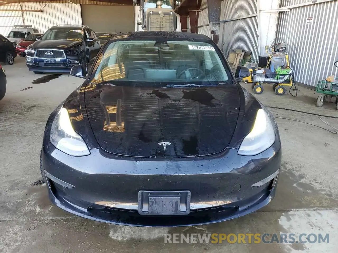 5 Фотография поврежденного автомобиля 5YJ3E1EA2NF190124 TESLA MODEL 3 2022