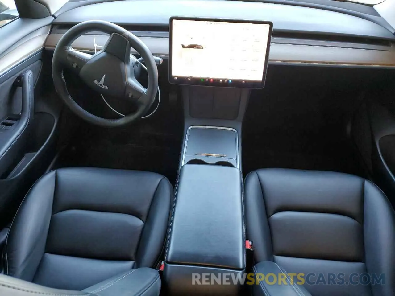 8 Фотография поврежденного автомобиля 5YJ3E1EA2NF190124 TESLA MODEL 3 2022