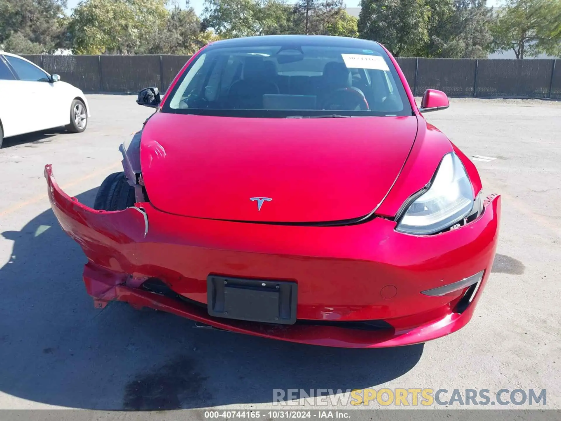 13 Photograph of a damaged car 5YJ3E1EA2NF190141 TESLA MODEL 3 2022