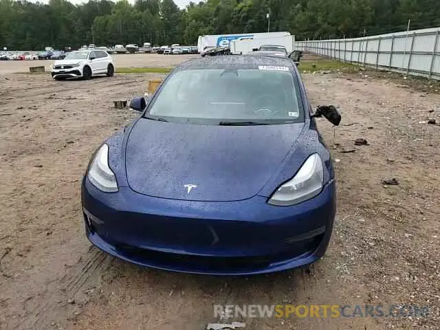 10 Photograph of a damaged car 5YJ3E1EA2NF190284 TESLA MODEL 3 2022