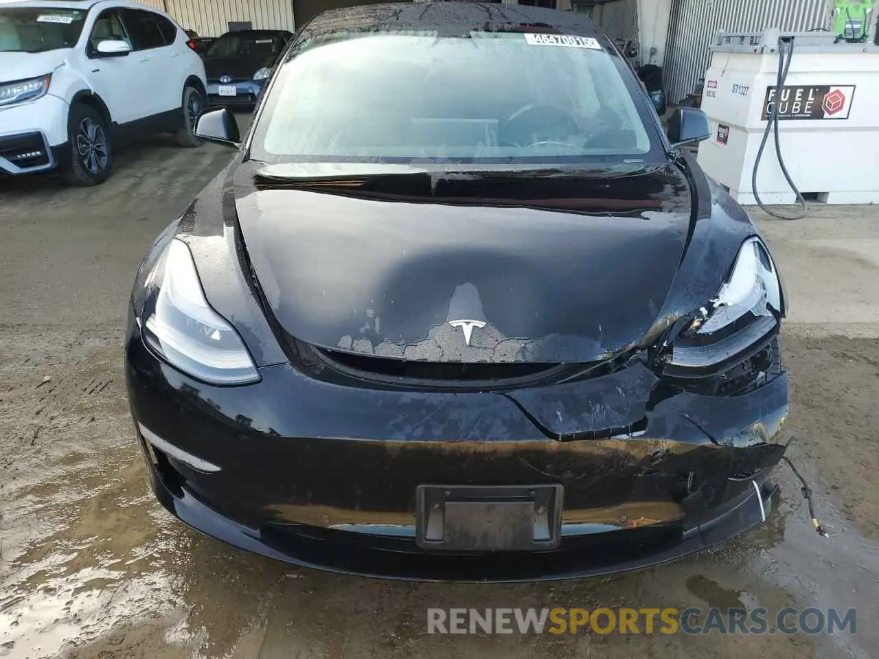 5 Photograph of a damaged car 5YJ3E1EA2NF190723 TESLA MODEL 3 2022