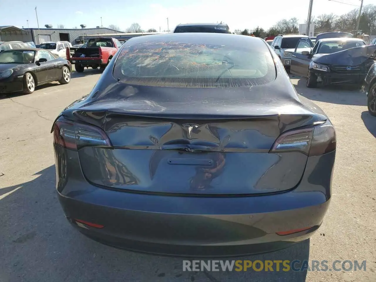 6 Photograph of a damaged car 5YJ3E1EA2NF191225 TESLA MODEL 3 2022