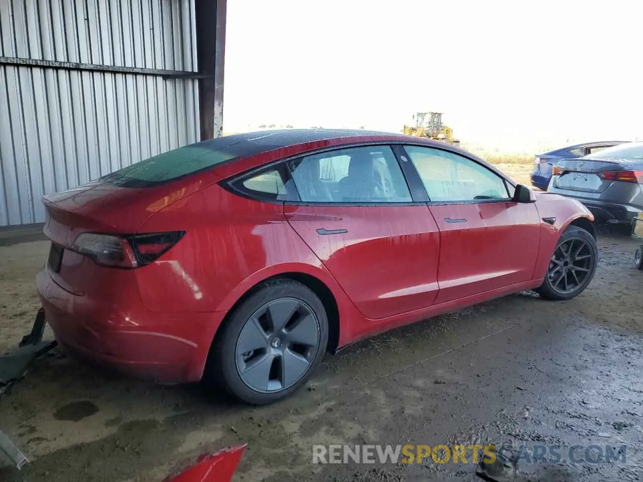 3 Фотография поврежденного автомобиля 5YJ3E1EA2NF286657 TESLA MODEL 3 2022