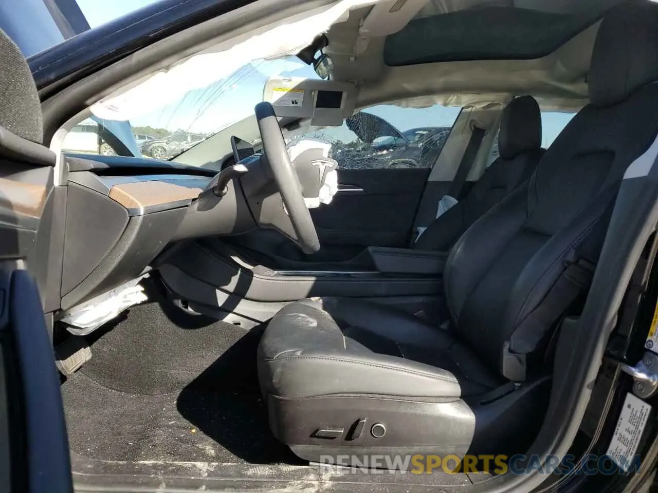 7 Photograph of a damaged car 5YJ3E1EA2NF319964 TESLA MODEL 3 2022