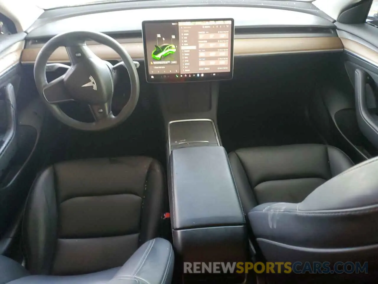 8 Photograph of a damaged car 5YJ3E1EA2NF332293 TESLA MODEL 3 2022