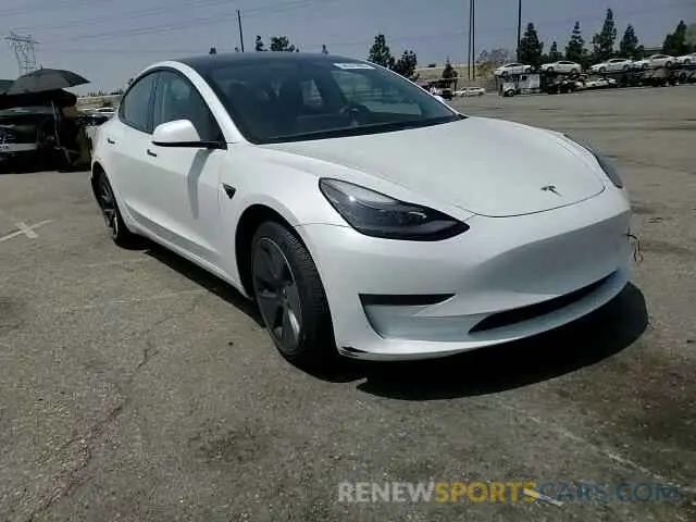 14 Фотография поврежденного автомобиля 5YJ3E1EA2NF345366 TESLA MODEL 3 2022