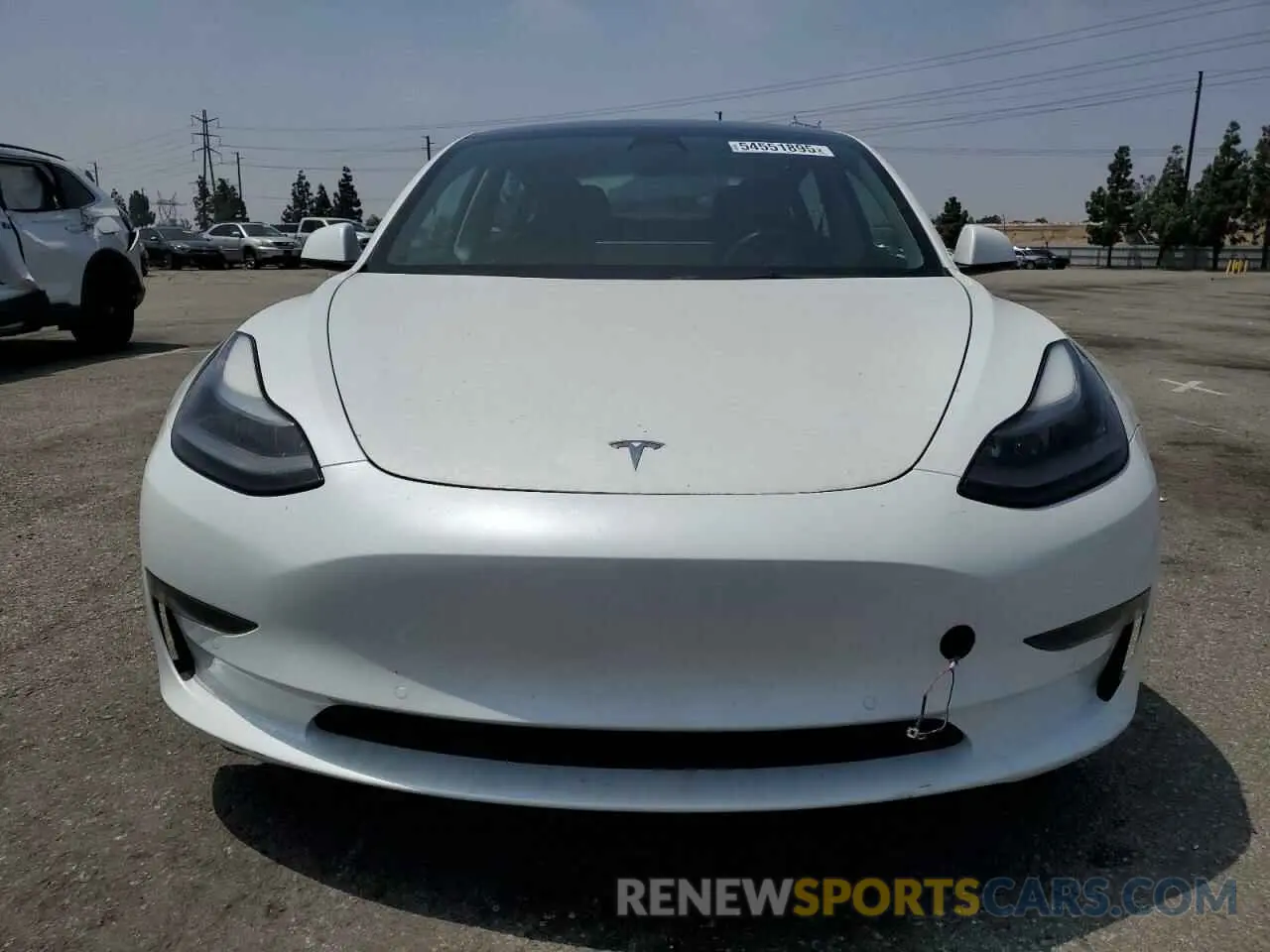 5 Фотография поврежденного автомобиля 5YJ3E1EA2NF345366 TESLA MODEL 3 2022
