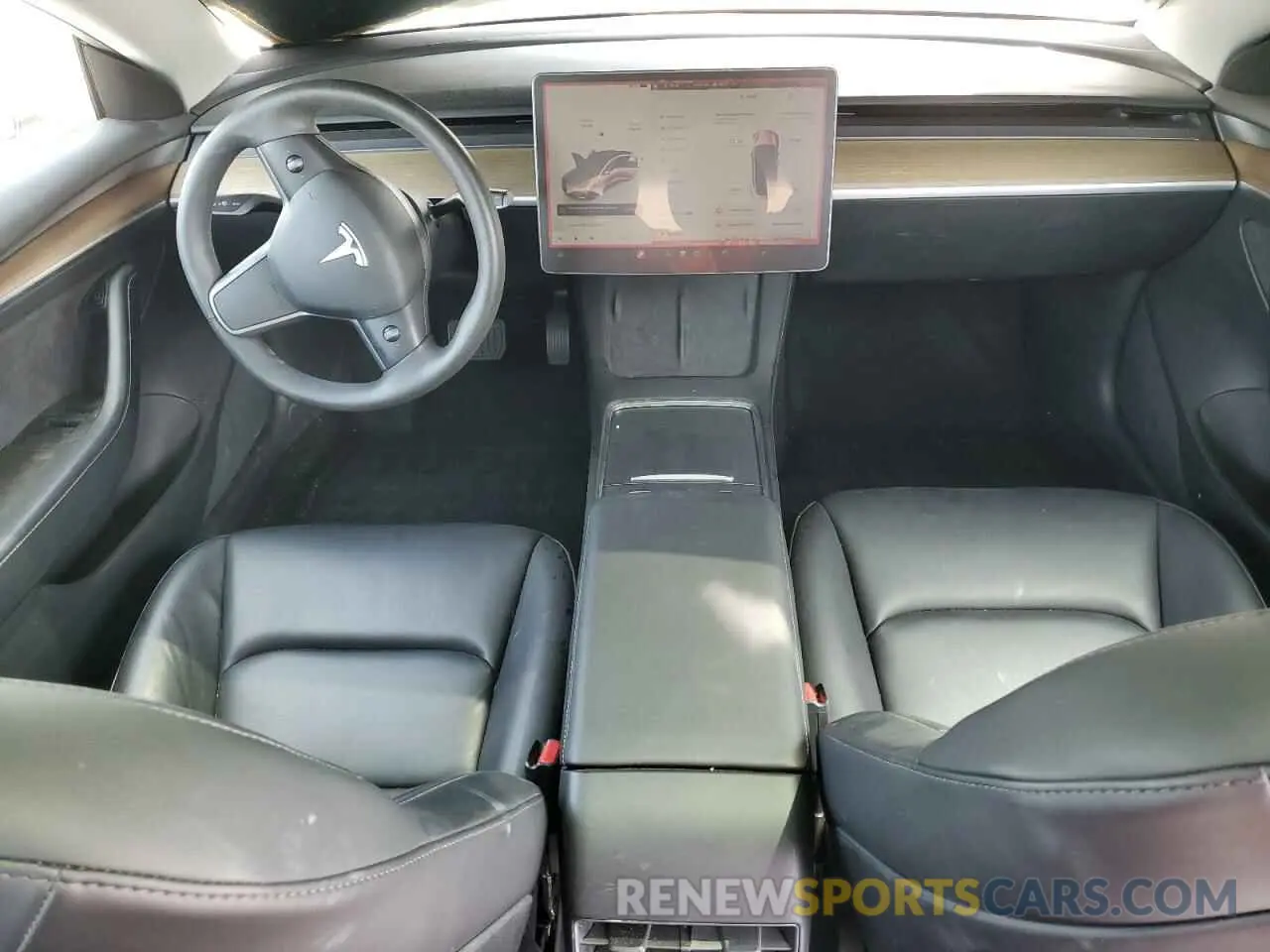 8 Фотография поврежденного автомобиля 5YJ3E1EA2NF345366 TESLA MODEL 3 2022