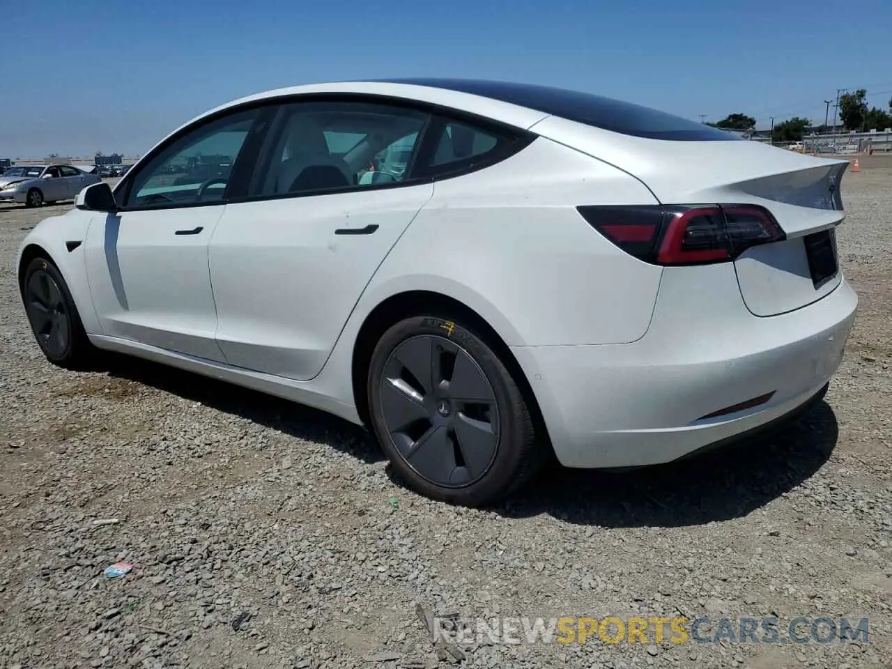 2 Фотография поврежденного автомобиля 5YJ3E1EA2NF346078 TESLA MODEL 3 2022
