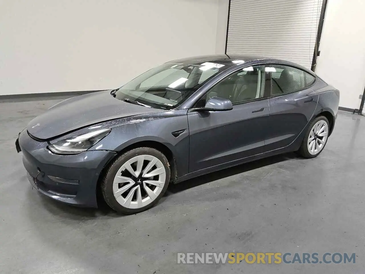 1 Photograph of a damaged car 5YJ3E1EA2NF369067 TESLA MODEL 3 2022