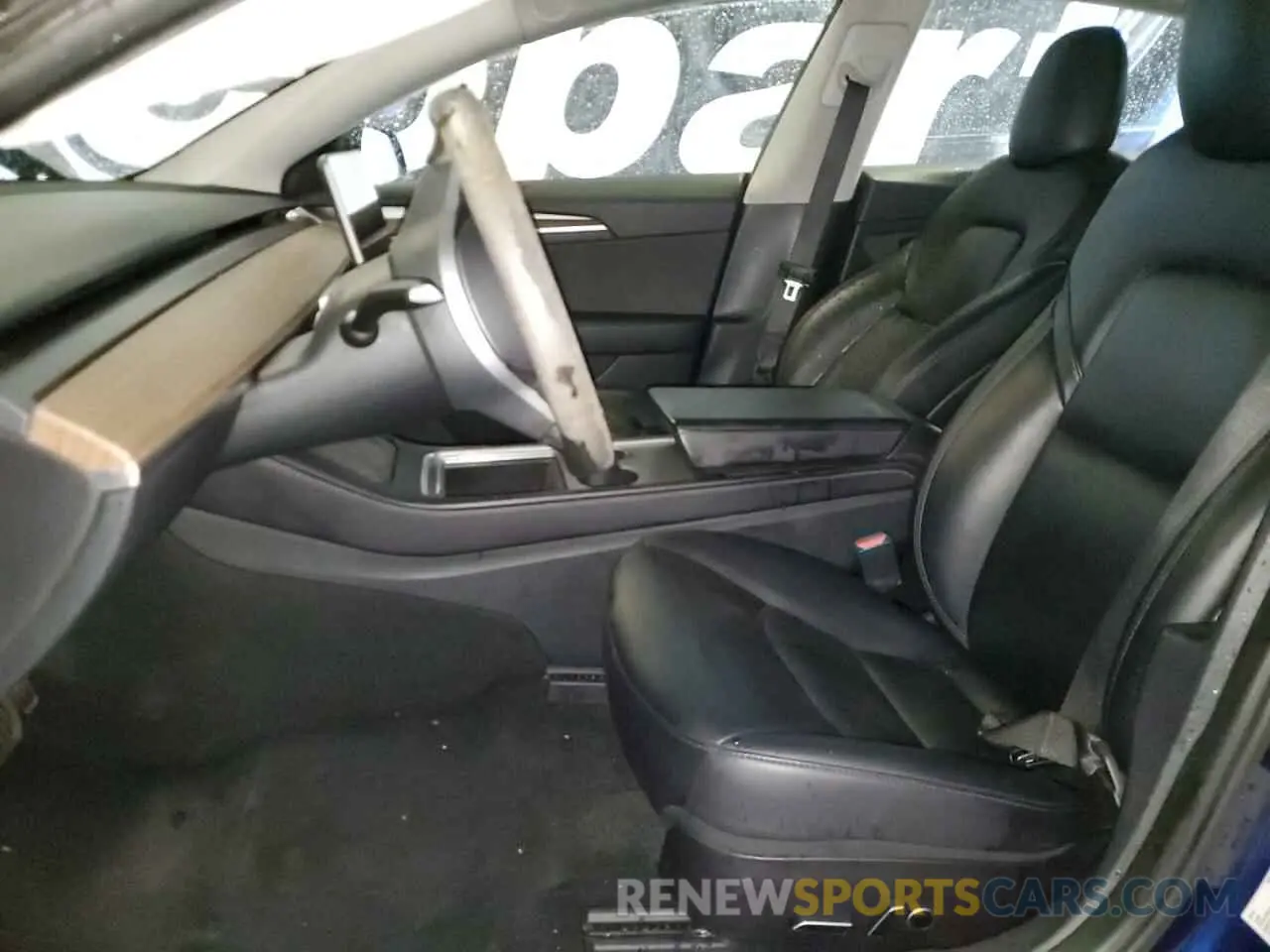 7 Photograph of a damaged car 5YJ3E1EA2NF369893 TESLA MODEL 3 2022