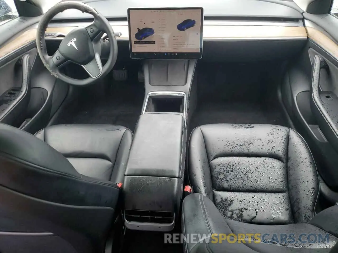 8 Photograph of a damaged car 5YJ3E1EA2NF369893 TESLA MODEL 3 2022