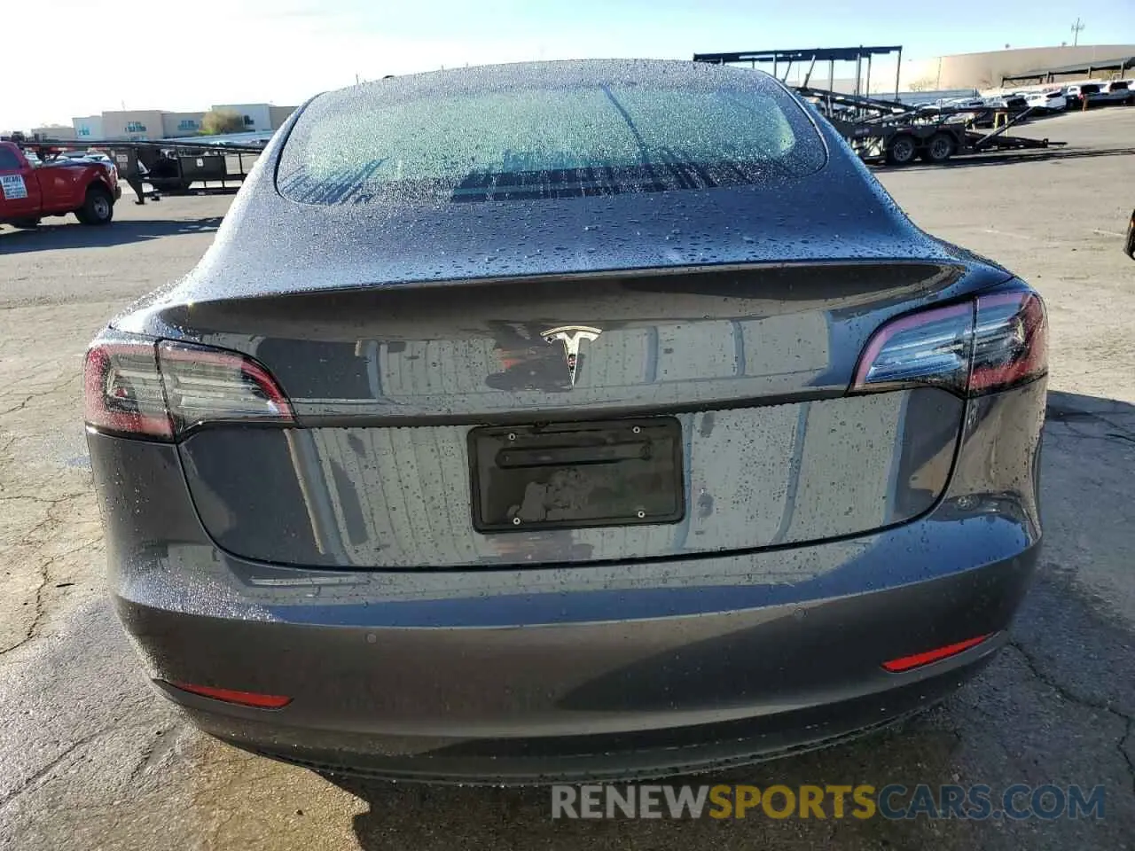 6 Photograph of a damaged car 5YJ3E1EA2NF370042 TESLA MODEL 3 2022