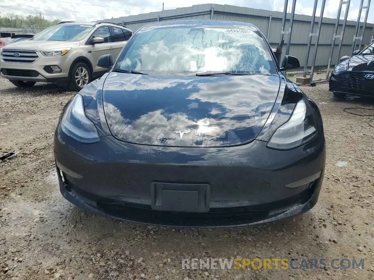 5 Фотография поврежденного автомобиля 5YJ3E1EA2NF370204 TESLA MODEL 3 2022