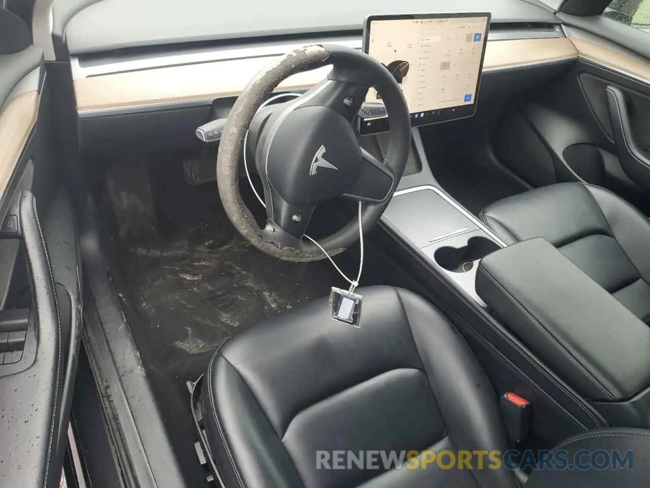 8 Фотография поврежденного автомобиля 5YJ3E1EA2NF370204 TESLA MODEL 3 2022