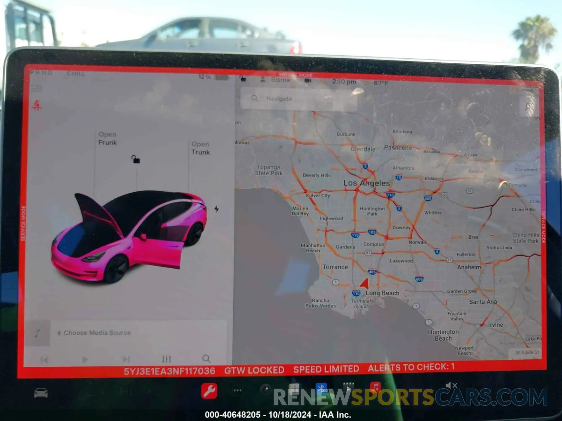 18 Photograph of a damaged car 5YJ3E1EA3NF117036 TESLA MODEL 3 2022