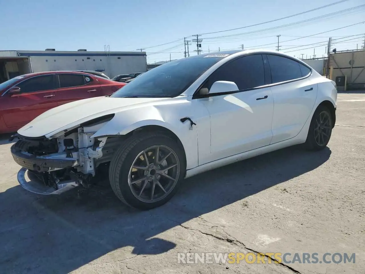 1 Фотография поврежденного автомобиля 5YJ3E1EA3NF125895 TESLA MODEL 3 2022