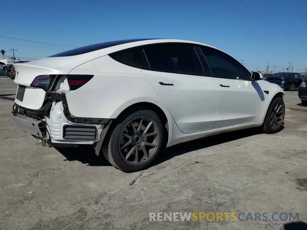 3 Фотография поврежденного автомобиля 5YJ3E1EA3NF125895 TESLA MODEL 3 2022