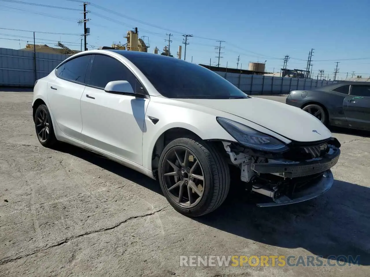 4 Фотография поврежденного автомобиля 5YJ3E1EA3NF125895 TESLA MODEL 3 2022