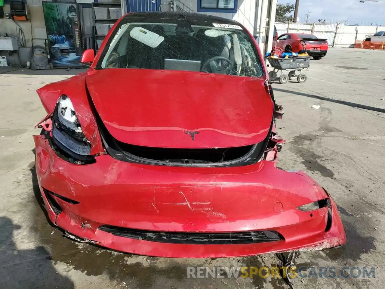 5 Photograph of a damaged car 5YJ3E1EA3NF131499 TESLA MODEL 3 2022