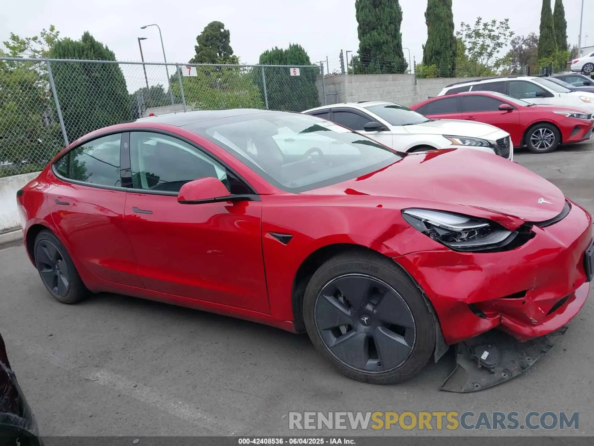 13 Фотография поврежденного автомобиля 5YJ3E1EA3NF131986 TESLA MODEL 3 2022