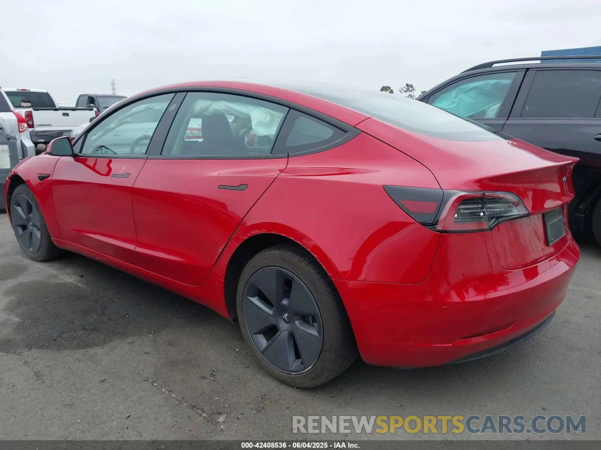 3 Фотография поврежденного автомобиля 5YJ3E1EA3NF131986 TESLA MODEL 3 2022