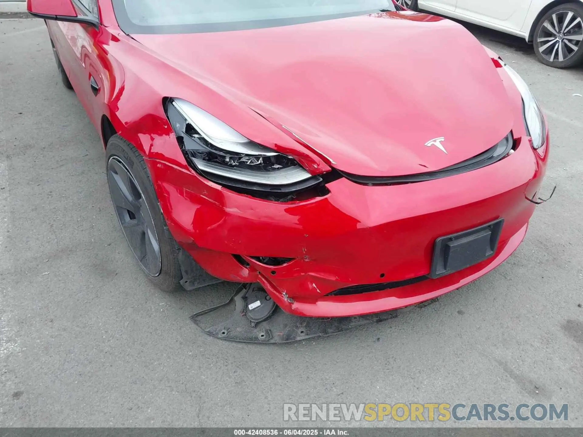 6 Фотография поврежденного автомобиля 5YJ3E1EA3NF131986 TESLA MODEL 3 2022