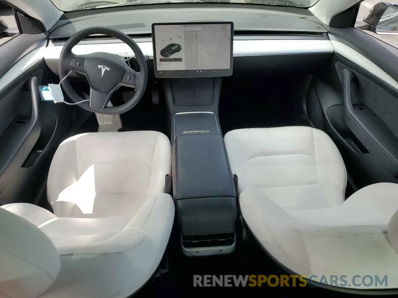 8 Фотография поврежденного автомобиля 5YJ3E1EA3NF138582 TESLA MODEL 3 2022