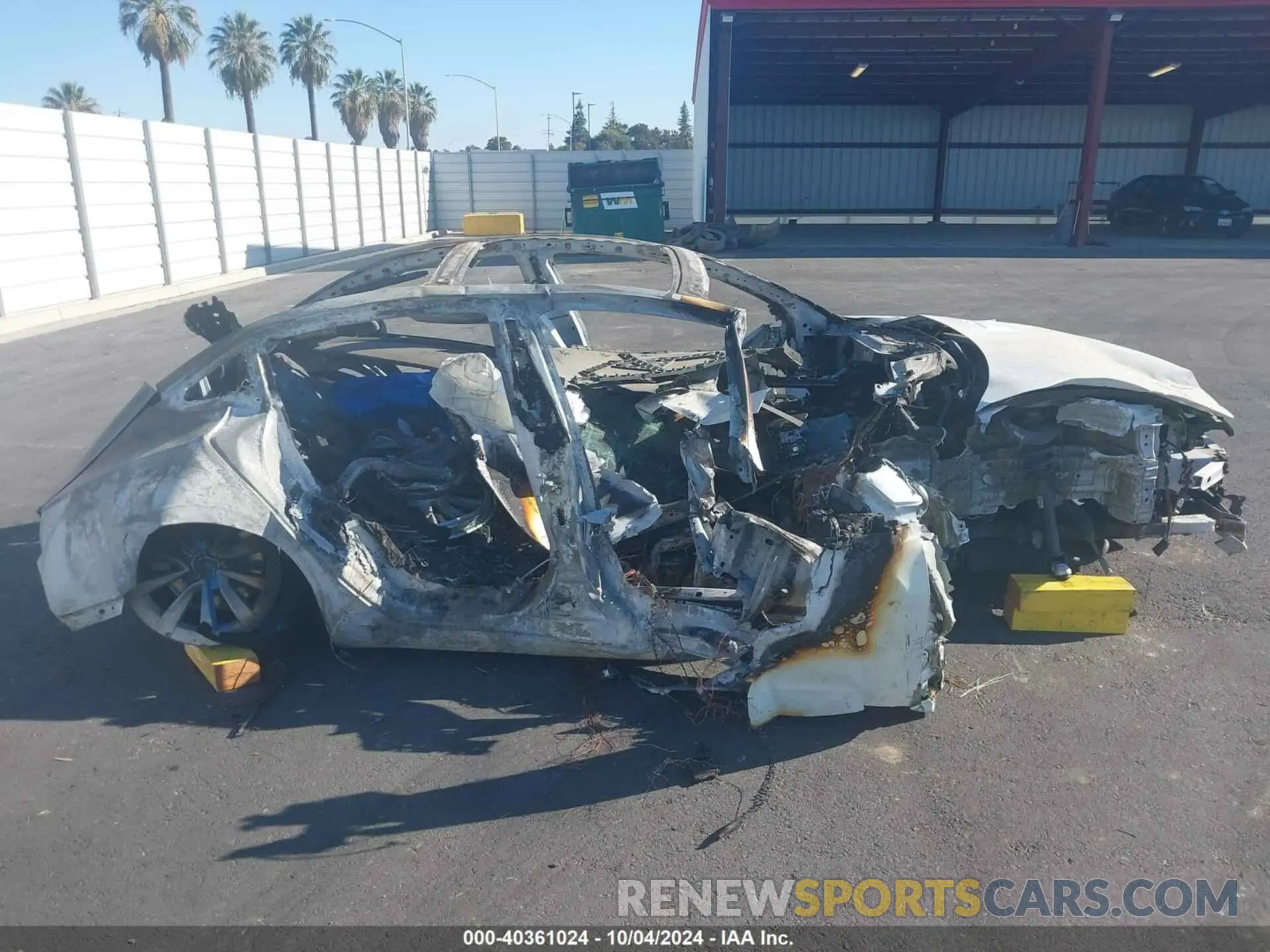 12 Photograph of a damaged car 5YJ3E1EA3NF143510 TESLA MODEL 3 2022