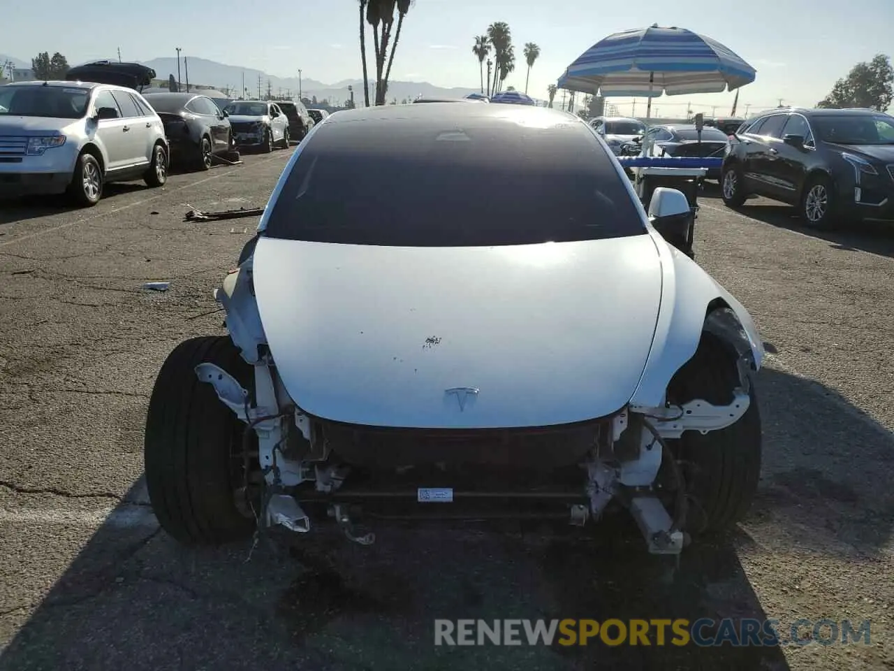 5 Photograph of a damaged car 5YJ3E1EA3NF145161 TESLA MODEL 3 2022