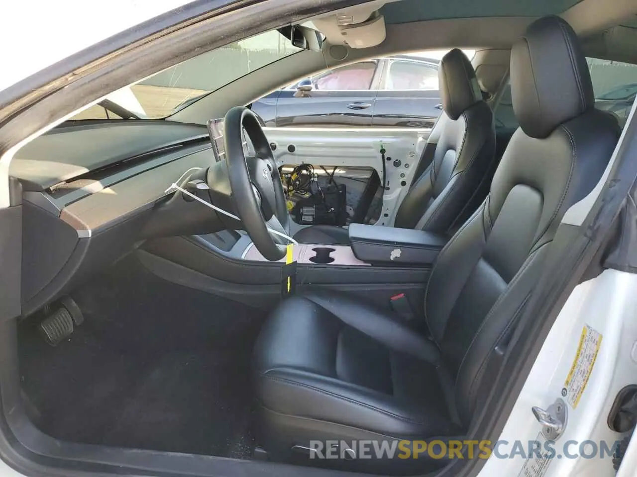 7 Photograph of a damaged car 5YJ3E1EA3NF145161 TESLA MODEL 3 2022