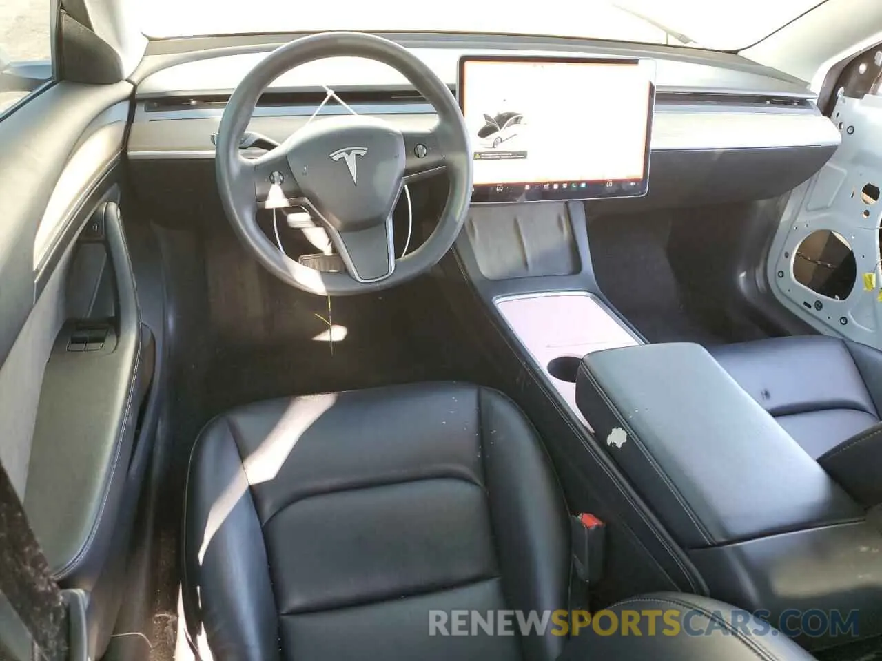 8 Photograph of a damaged car 5YJ3E1EA3NF145161 TESLA MODEL 3 2022