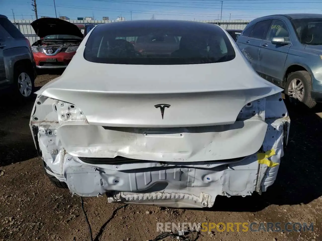 6 Фотография поврежденного автомобиля 5YJ3E1EA3NF154863 TESLA MODEL 3 2022