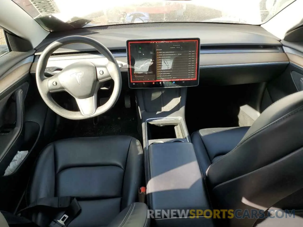 8 Фотография поврежденного автомобиля 5YJ3E1EA3NF154863 TESLA MODEL 3 2022