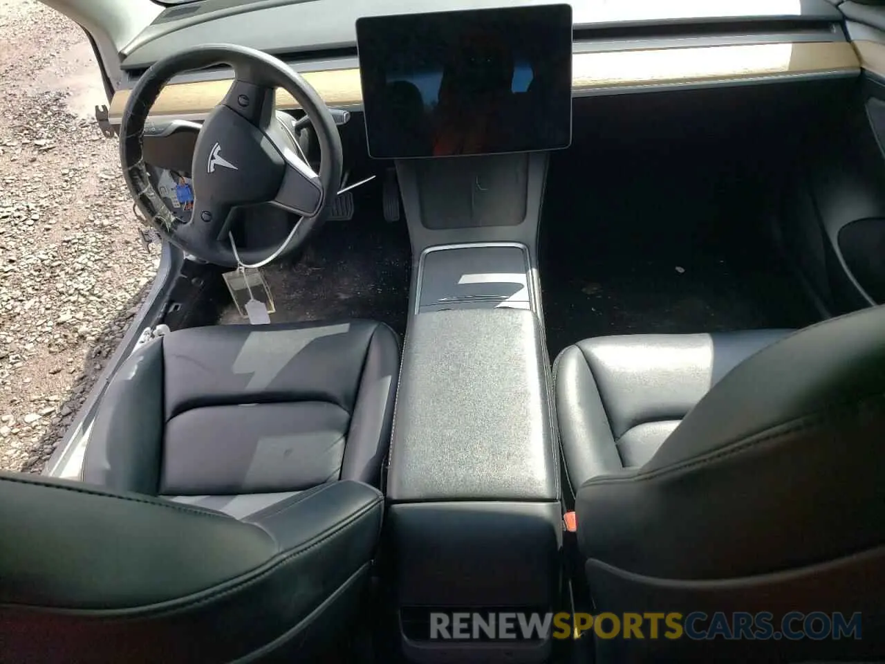 8 Photograph of a damaged car 5YJ3E1EA3NF189984 TESLA MODEL 3 2022
